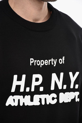 Maglia Girocollo HPNY in Cotone con Stampa