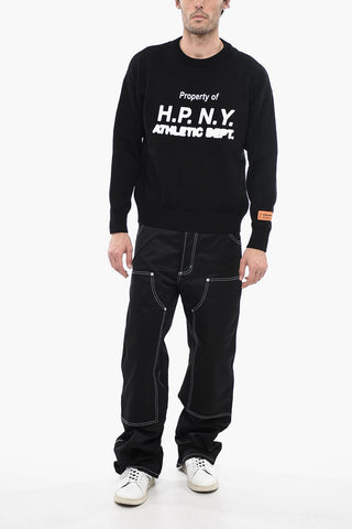 Maglia Girocollo HPNY in Cotone con Stampa