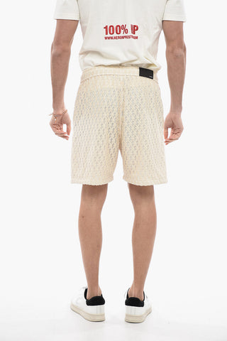 PLAYBOY Mesh Two-Tone Shorts