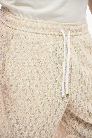 PLAYBOY Mesh Two-Tone Shorts