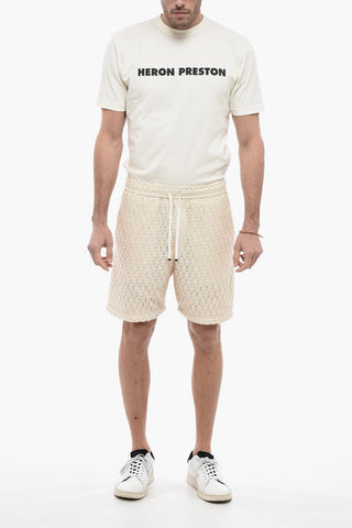 PLAYBOY Mesh Two-Tone Shorts