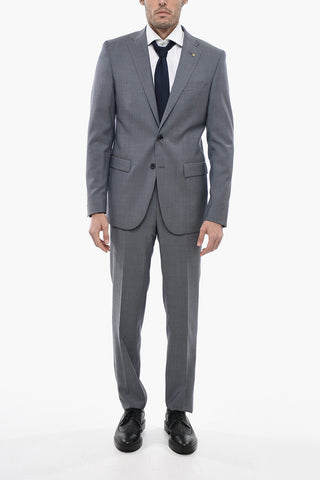CC COLLECTION Virgin Wool REFINED Suit with Flap Pockets