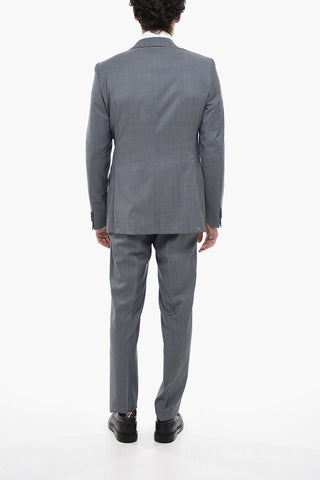 CC COLLECTION Virgin Wool REFINED Suit with Flap Pockets