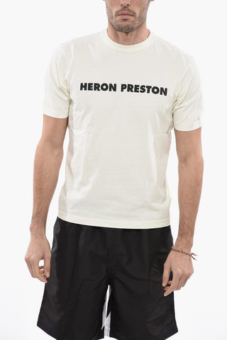 T-Shirt Girocollo 100%HP in Cotone con Ricamo