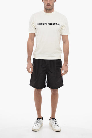 T-Shirt Girocollo 100%HP in Cotone con Ricamo
