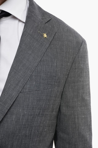 CC COLLECTION Abito Pin Check RIGHT con Rever Classico