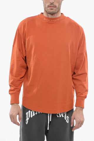 Oversized T-shirt with Glitter Logo