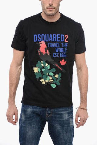 Printed Crew-neck T-Shirt
