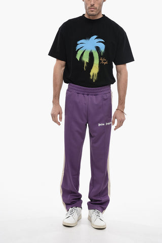 Track Pants with Contrasting side Bands