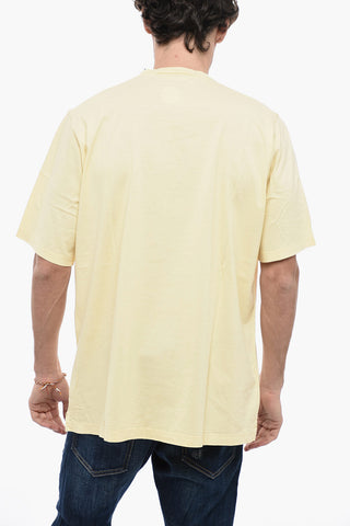 Crew-Neck Oversized T-shirt with Maxi Print