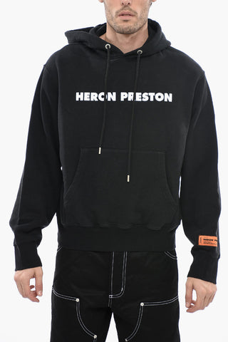 Hooded THIS IS NOT Brushed Cotton Sweatshirt