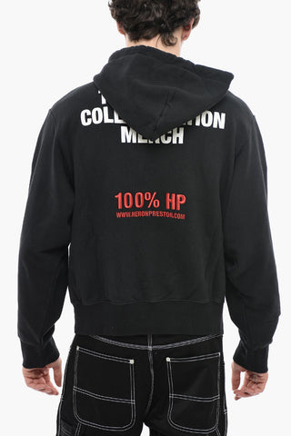 Hooded THIS IS NOT Brushed Cotton Sweatshirt
