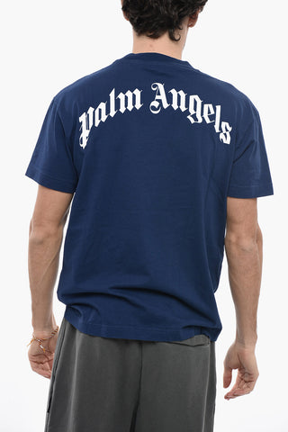 Cotton Crew-Neck T-shirt with Print