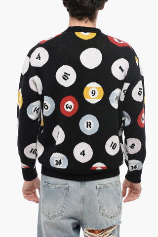 All-Over Embroidered Cashmere Cardigan