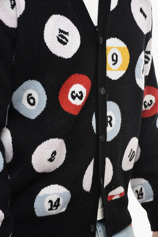 All-Over Embroidered Cashmere Cardigan