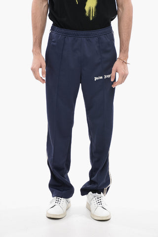 Slim Fit Track Pants with Contrasting side Bands