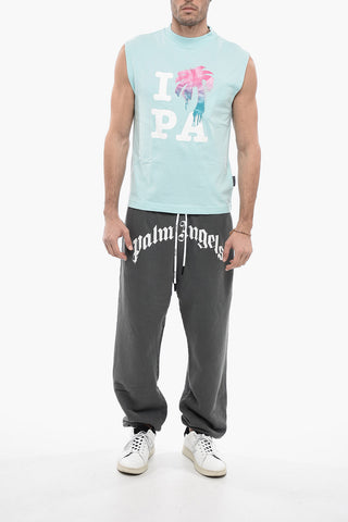 Solid Color I LOVE PA Muscle Tee with Front Print