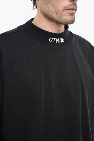 CTNMB T-shirt Girogollo con Logo Ricamato