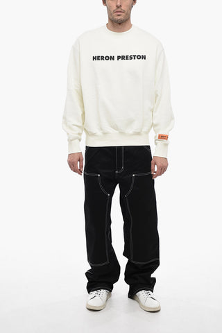 Brushed Cotton THIS IS NOT Crew Neck Sweatshirt