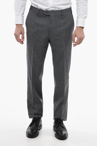 CC COLLECTION Anzug aus Schurwollmischung RIGHT mit klassischem Revers