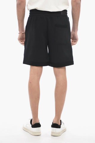 Shorts in Felpa con Monogram