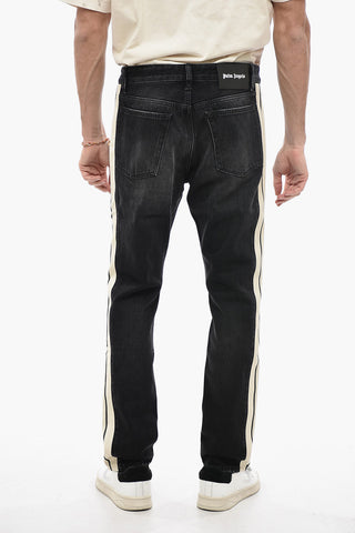 Black Wash Jenas with Contrasting Side Bands 17cm