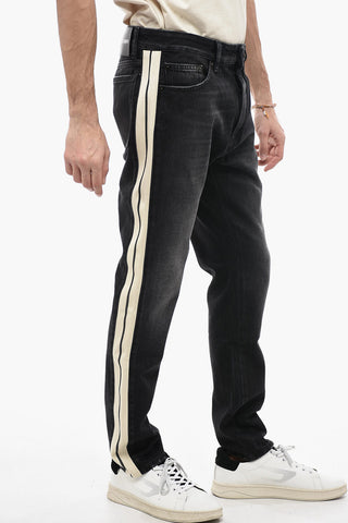 Black Wash Jenas with Contrasting Side Bands 17cm