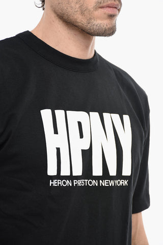Crew Neck HPNY Cotton T-Shirt