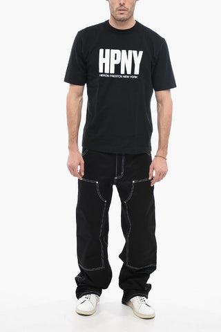 Crew Neck HPNY Cotton T-Shirt