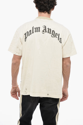 Vintage Effect Crew-Neck T-shirt
