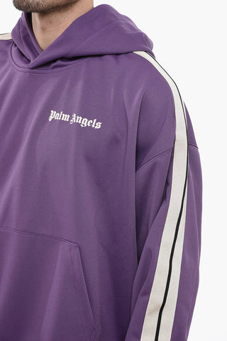 Track Hoodie with Logo-Print