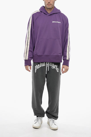 Track Hoodie with Logo-Print