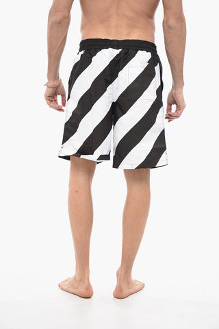Boxer-Badehose SURFER mit kontrastfarbenen Details