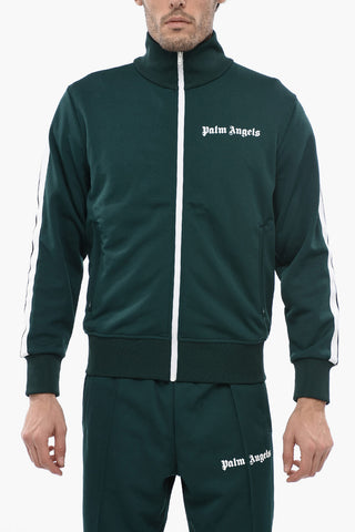 Track Sweatshirt with Contrasting Bnads