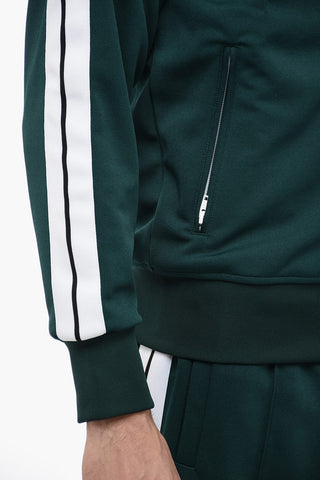 Track Sweatshirt with Contrasting Bnads