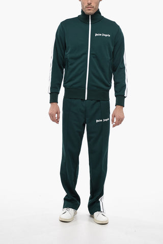 Track Sweatshirt with Contrasting Bnads