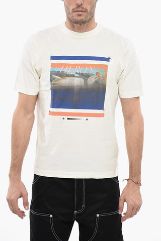 Crew Neck MISPRINTED Cotton T-Shirt