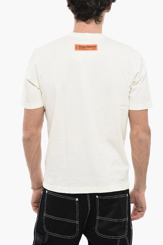 Crew Neck MISPRINTED Cotton T-Shirt