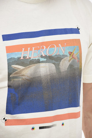 Crew Neck MISPRINTED Cotton T-Shirt