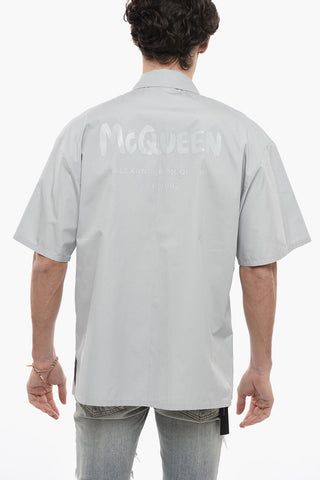 Cotton Bowling Shirt with Breast-pocket