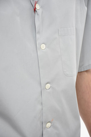 Cotton Bowling Shirt with Breast-pocket