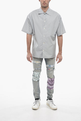 Cotton Bowling Shirt with Breast-pocket