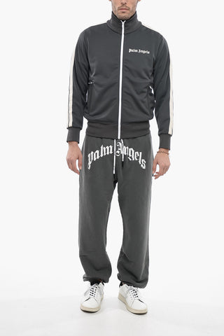 2-Pockets Track Sweatshirt with Zipped Closure