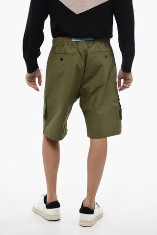 Shorts Cargo con Cintura Multicolor