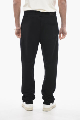 Cotton Joggers with Paisley Print