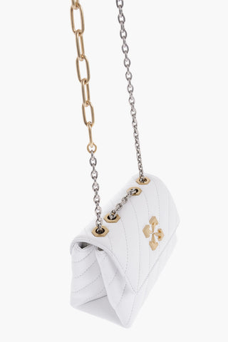 Quilted Leather JACKHAMMER 19 Shoulder Bag with Two-Tone Chain