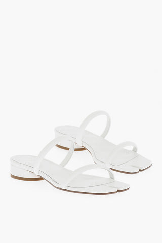 MM22 Leather TABI Sandals Heel 3cm