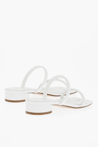 MM22 Leather TABI Sandals Heel 3cm
