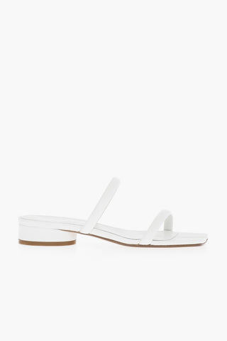 MM22 Leather TABI Sandals Heel 3cm