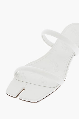 MM22 Leather TABI Sandals Heel 3cm